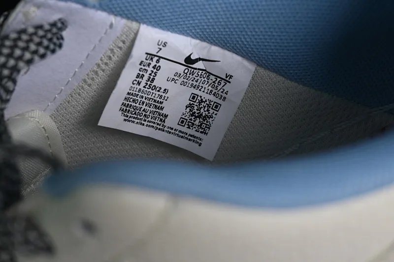 All categories Nk Air Force 1 Air Force series Nk Air Force 1 Low Air Force low-top Nike Air Force 1'07 Low Stusi co-branded skull beige gray blue Air Force 1 low-top casual sneakers QW5606-267